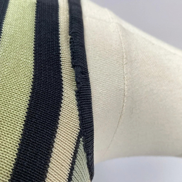 🌸Vintage Kasper 100% silk striped top - Picture 8 of 11